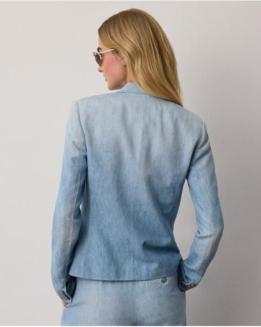 Ralph Lauren Blue Lochlan Cotton Denim Jacket