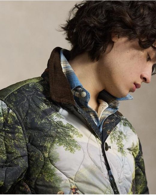 Ralph Lauren Green 'Kindred Spirits' Overshirt for men