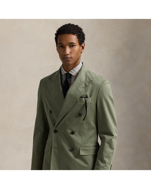 Ralph Lauren Green Polo Soft Tailored Stretch Chino Jacket for men