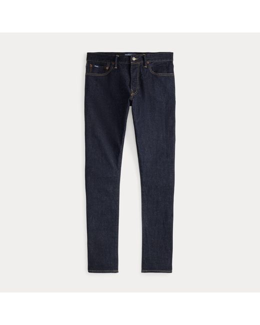 Polo Ralph Lauren Blue Sullivan Slim Stretch Selvedge Jean for men