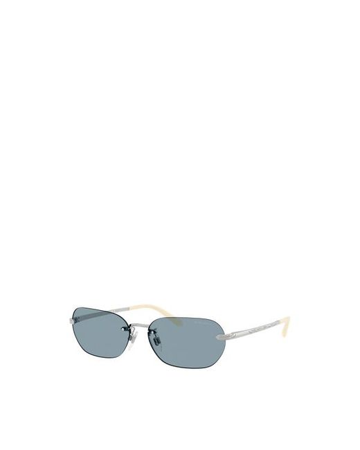 Ralph Lauren Brown Western Rectangle Sunglasses