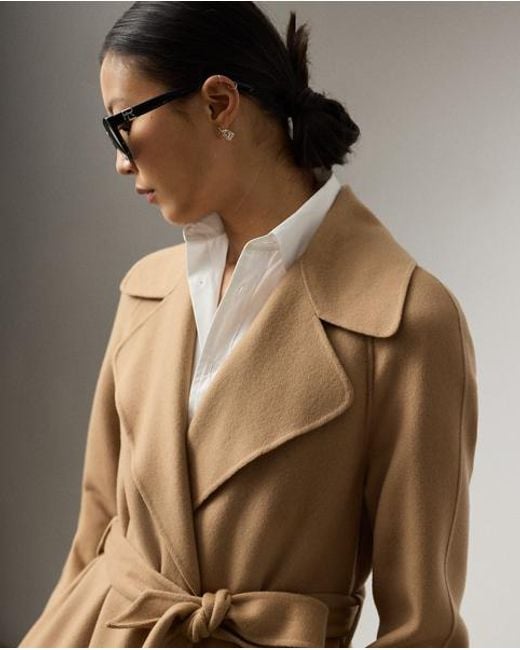 Ralph Lauren Blue Ralph Lauren Leonarda Cashmere Wrap Coat