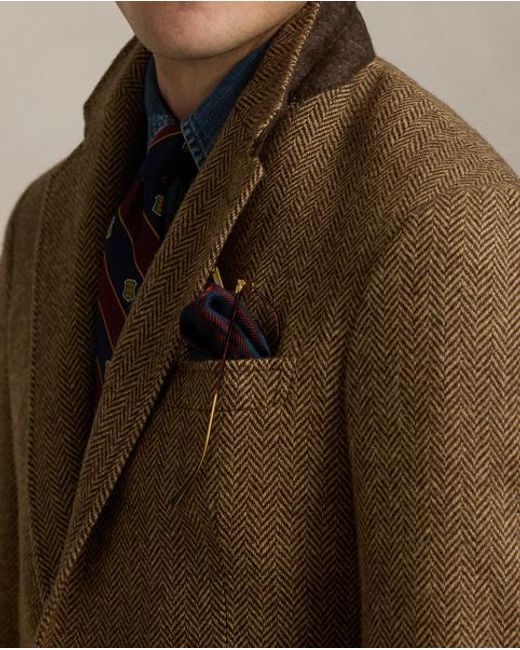 Ralph Lauren Multicolor The Rl67 Herringbone Jacket for men