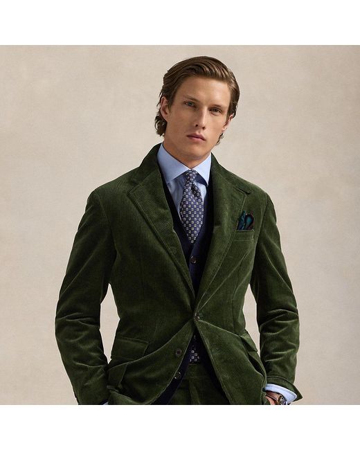 Polo Ralph Lauren The Rl67 Corduroy Jacket in Green for Men | Lyst