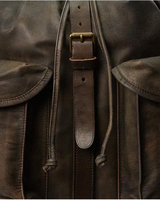 Ralph Lauren Rucksack Aus Leder in Brown für Herren