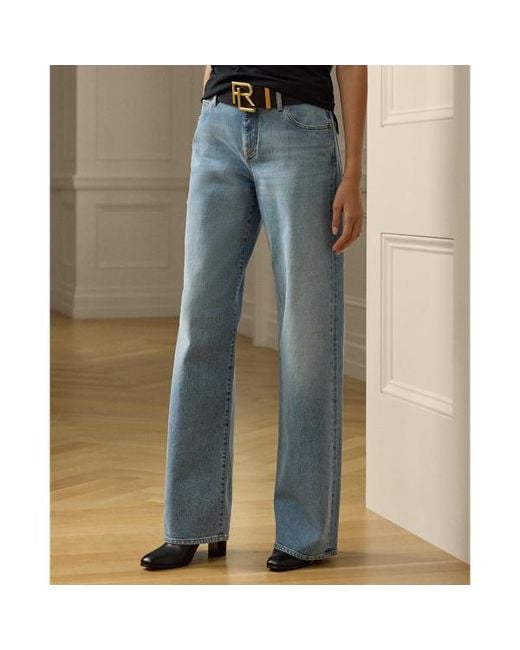Ralph Lauren Blue Ralph Lauren Mercer Relaxed Wide-Leg Jean
