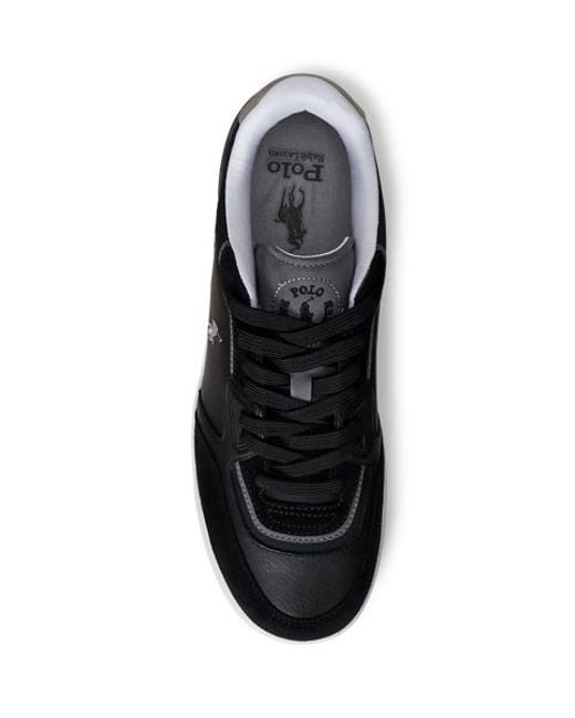 Ralph Lauren Sneaker Open Masters Mit Wildlederbahnen in Black für Herren