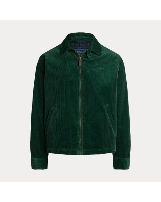 Polo Ralph Lauren Green The Wynton Corduroy Jacket for men