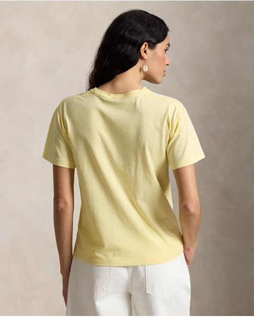 Polo Ralph Lauren Natural Polo Bear Cotton Jersey T-Shirt
