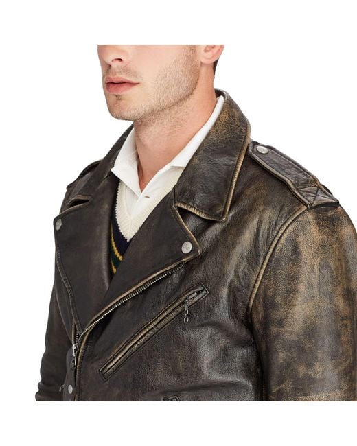 Polo Ralph Lauren The Iconic Motorcycle Jacket for Men | Lyst