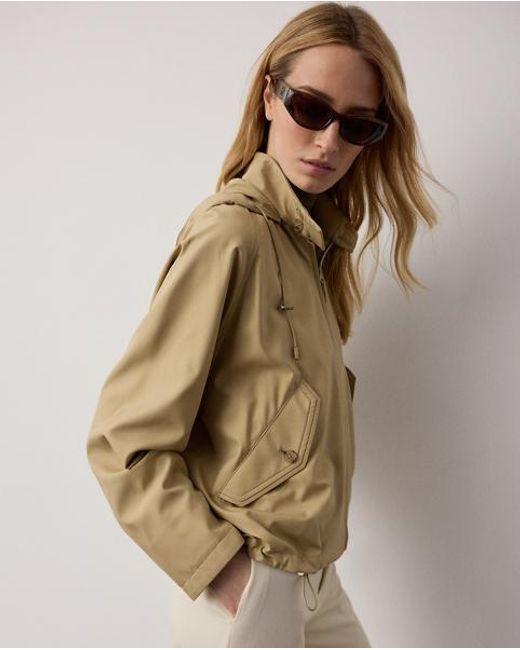 Ralph Lauren Green Watkins Silk Windbreaker