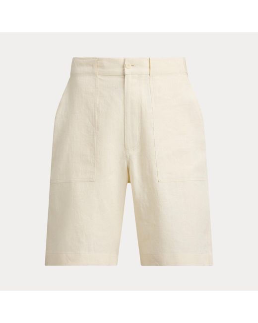 Ralph Lauren Natural Relaxed Fit Hand-Tailored Chino Shorts for men