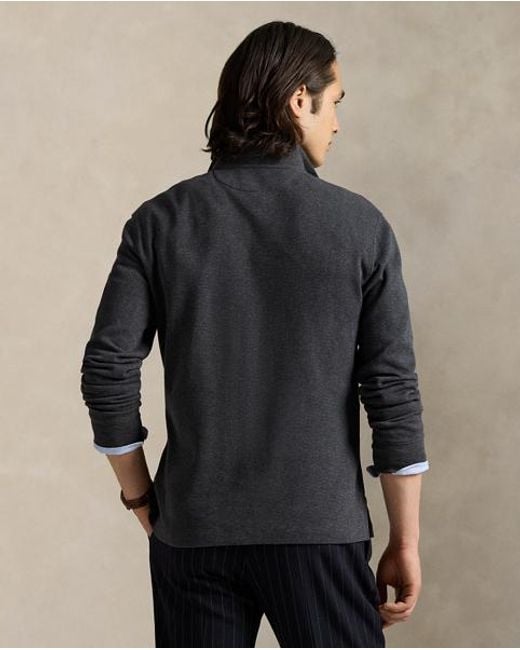 Jersey En Espiga Estate-Rib Polo Ralph Lauren de hombre de color Black