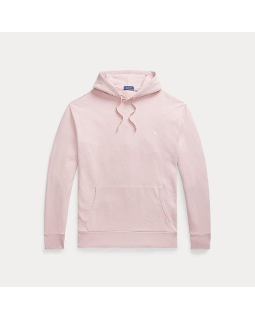 Mens pink ralph lauren hoodie sale