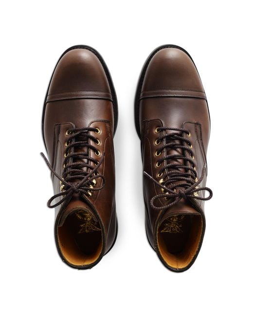 rrl livingstone leather boot