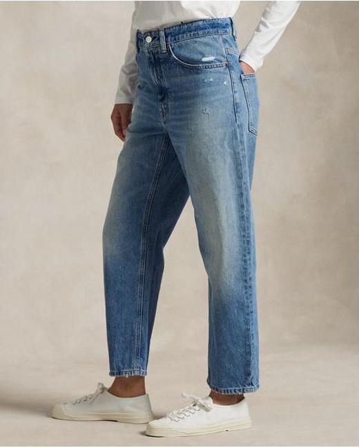 Polo Ralph Lauren Blue Relaxed Tapered Jean