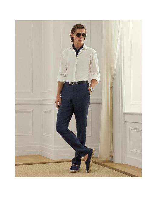 Ralph Lauren Natural Knit Oxford Shirt for men