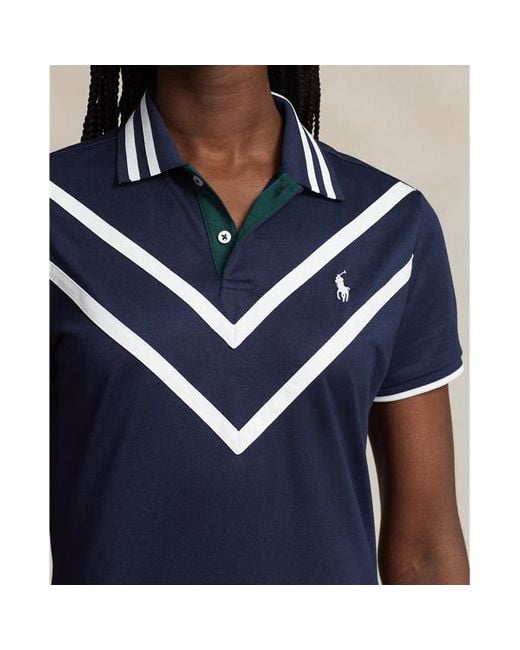 Vestido tipo polo de Wimbledon Polo Ralph Lauren de color Blue