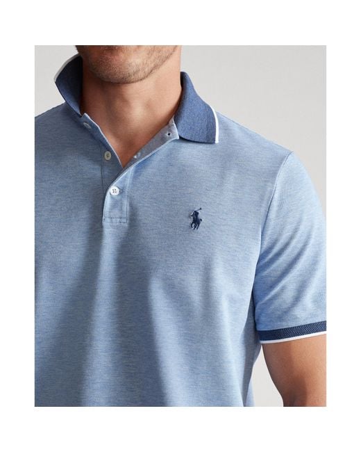 polo ralph lauren custom slim fit stretch mesh