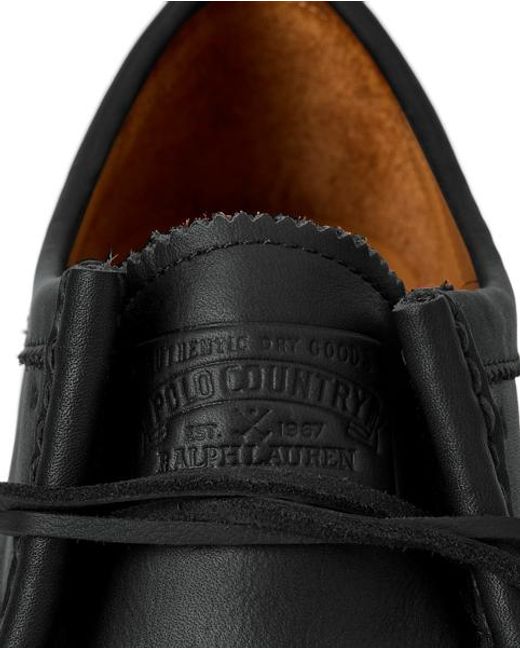 Polo Ralph Lauren Mokassin Jett Mit Profilsohle in Black für Herren