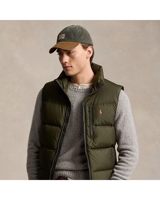 Polo Ralph Lauren Green The Gorham Down Gilet for men