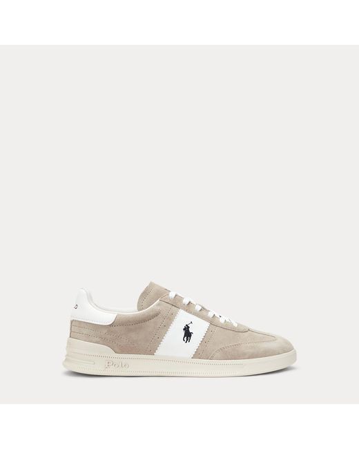 Polo Ralph Lauren Natural Heritage Aera Suede Trainers for men