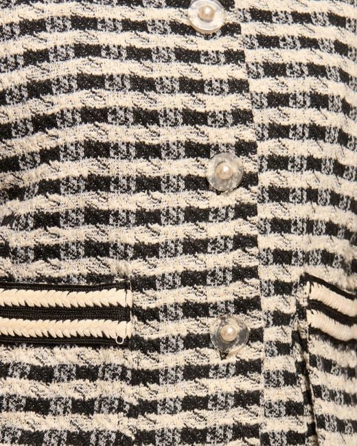 Ramy Brook Black Thomas Tweed Jacket