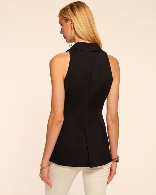 Ramy Brook Green Lisa Stretch Cotton Vest