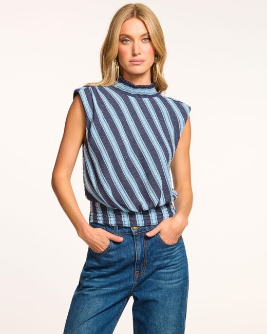 Abigail Top Cabana Blue - Ramy Brook