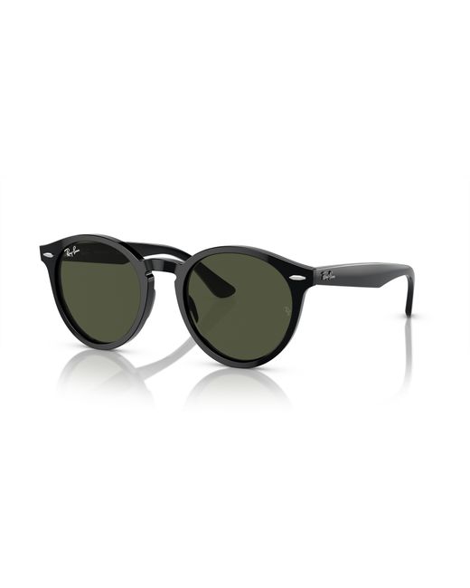 Ray-Ban Black Larry Sunglasses Frame Green Lenses
