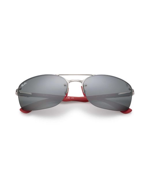Rb3617m scuderia ferrari usa limited edition Homme Sunglasses Ray-Ban en coloris Metallic