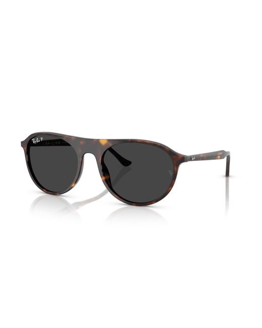 Ray-Ban Rb2215 Sunglasses Frame Black Lenses Polarized