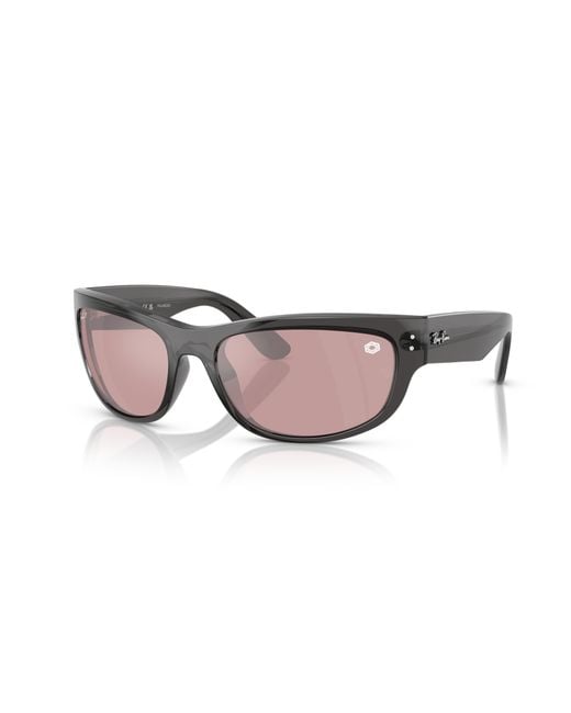 Star warsTM – kylo ren mega balorama gafas de sol montura rosa lentes polarizado Ray-Ban de color Black