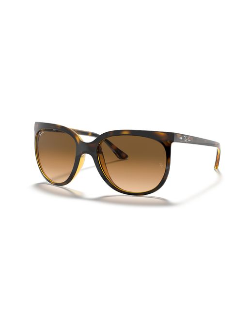 Ray-Ban Black Cats 1000 Sunglasses Frame Brown Lenses