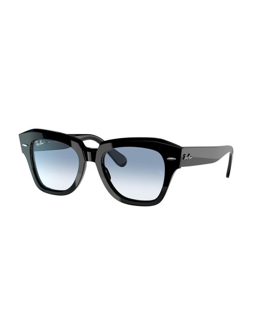 Ray-Ban Black State Street Sunglasses Frame Clear Lenses