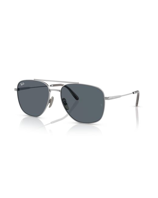 Ray-Ban Black Rb8097 William Titanium Sunglasses