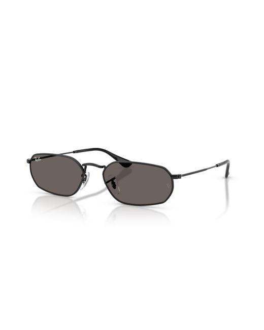 Ray-Ban Black Rb3947 sonnenbrillen fassung grau glas