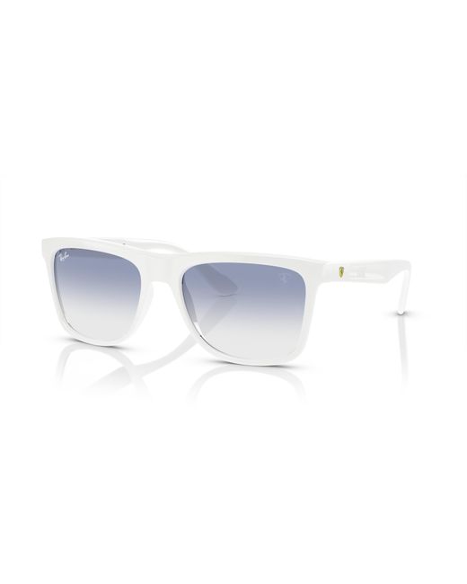 Ray-Ban Black Rb4413m Scuderia Ferrari Collection Sunglasses Frame Blue Lenses