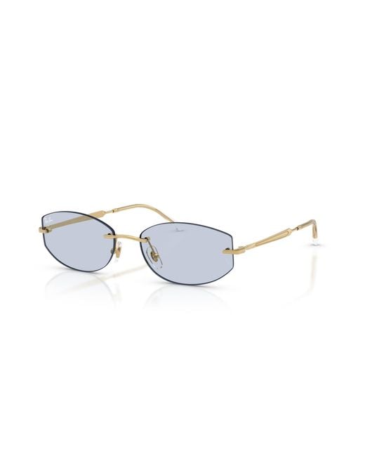 Ray-Ban Black Rb3792 Transitions ® Color Touch Tm Lenses Sunglasses Frame Blue Lenses