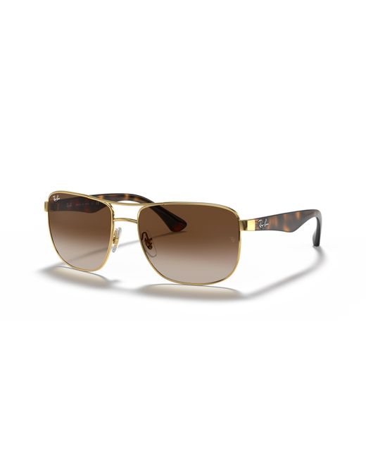 Ray-Ban Black Sunglasses Man Rb3533 - Tortoise Frame Brown Lenses 57-17 for men