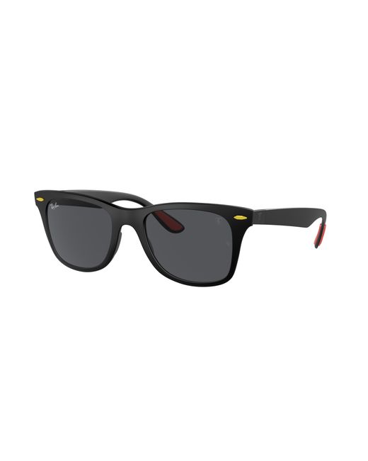 Scuderia ferrari spain ltd | customized by carlos sainz gafas de sol  montura gris lentes Ray-Ban de hombre de color Negro | Lyst