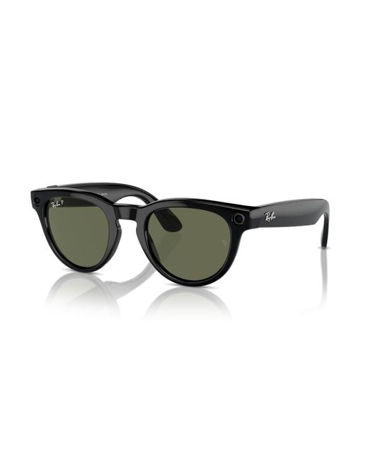 Ray-Ban Black Meta Frame Green Lenses Ai Glasses