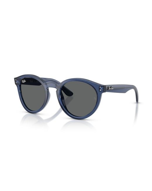 Ray-Ban Black 2180 Reverse Sunglasses Frame Grey Lenses