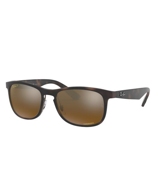 Ray-Ban Multicolor Sunglasses Man Rb4263 Chromance - Tortoise Frame Copper Lenses Polarized 55-18 for men