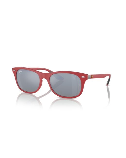 Ray-Ban Black Sunglasses Rb4607m Scuderia Ferrari Collection