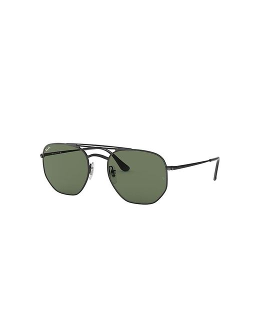 Ray-Ban Rb3609 Sunglasses Black Frame Green Lenses 54-20