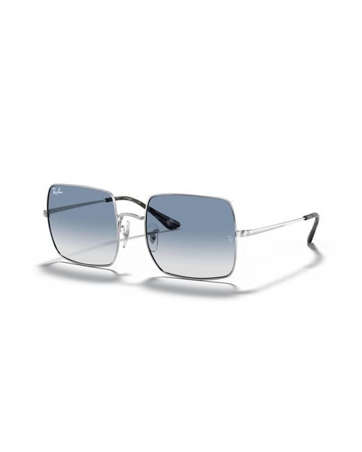 Ray-Ban Black Rb1971 Square Evolve Photochromic Metal Sunglasses, 54 Mm