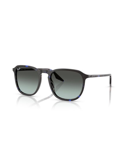 Ray-Ban Black Rb2203 Sunglasses Frame Blue Lenses
