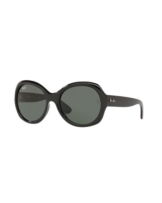 Ray-Ban Black Rb4191 sonnenbrillen fassung grau glas polarisiert