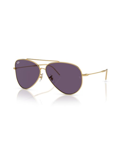 Ray-Ban Black Rbr0101s Aviator Reverse